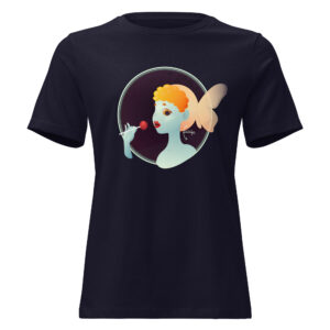 Women's Relaxed T-Shirt - Goldfish