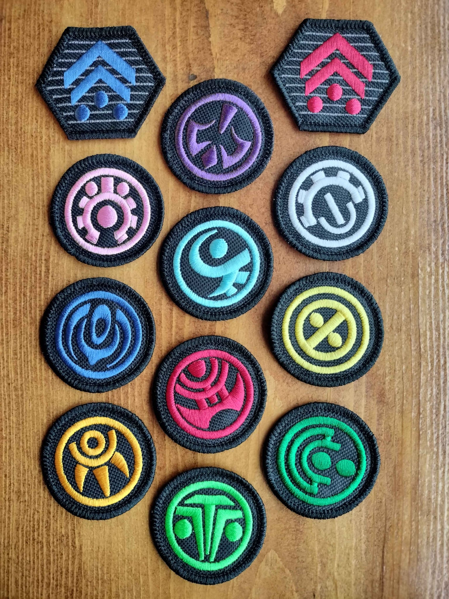 Embroidered "Phraction Badge" Patch